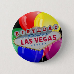 Födelsedagen I sagolika Las Vegas knäppas - Knapp