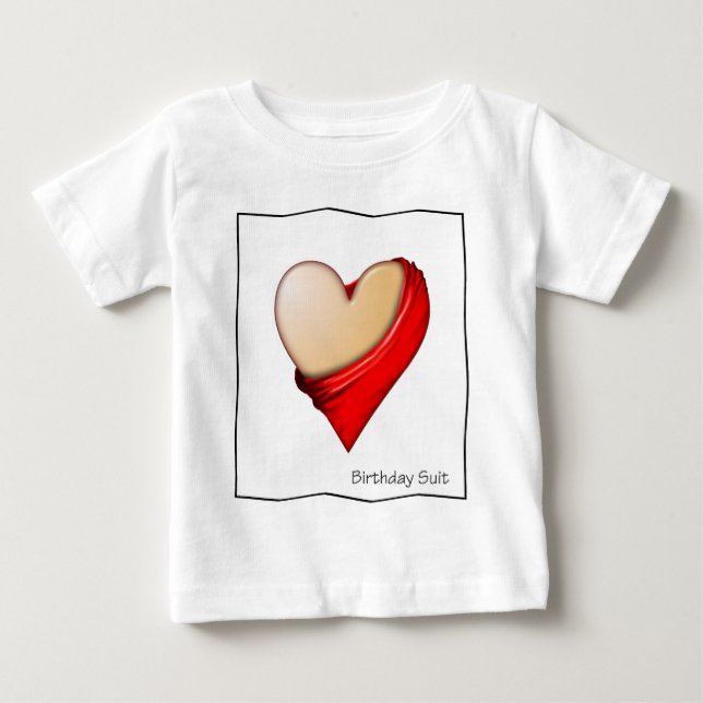 Födelsedagen Kostym-HEART Tröja (Framsida)