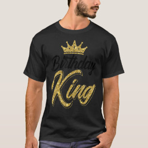 Födelsedagen Kung Son eller Pappa Födelsedagsfest T Shirt