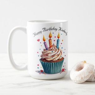Födelsedagen Mugg, Grattis på födelsedagen Kaffemugg