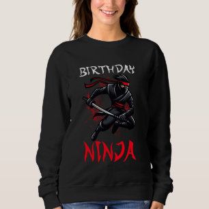 Födelsedagen Ninja Födelsedagsfest Theme Bday Ninj T Shirt