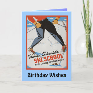 Födelsedagen Önskemål, Hannes Schneider Ski School Kort