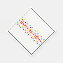 Födelsedagen Polka dots