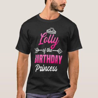 Födelsedagen prinsessan Party Bday Celebrat T Shirt