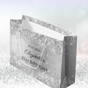 Födelsedagen silver namn