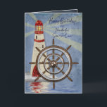 Födelsedagen Son-i-Lag, frakt rullar, rodern Kort<br><div class="desc">Card designat för manen som tycker om att vara på vatten och/eller hav.   Denna nautiska hälsning
kortet är i många olika kategorier däribland för födelsedagar,  fars dag,  inbjudningar,  tacka dig,  tänkande av dig,  bonresan Etc.
Muggen och andra produkter kan vara tillgängliga med liknande avbildar.</div>