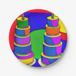 Födelsedagen Tallrikar med kummeldesign