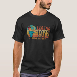 Födelsedagens 50-dagars Vintage 1972, förklaring s T Shirt