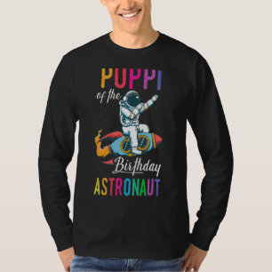 Födelsedagens astronaut Space Bday Party C T Shirt