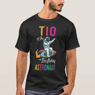 Födelsedagens Astronaut Space Bday Party Cel T Shirt