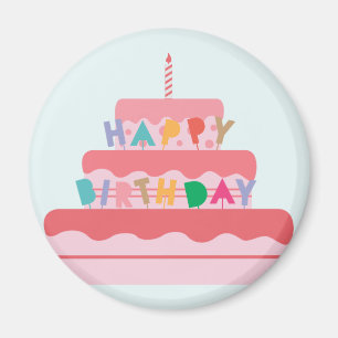Födelsedagens kummelmagnet magnet