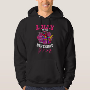 Födelsedagens prinsessa Roller Skates Skati Hoodie