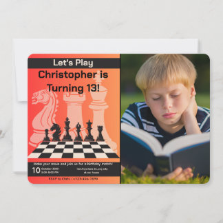 Födelsedagens tävlingsspel med foto att lägga till inbjudningar