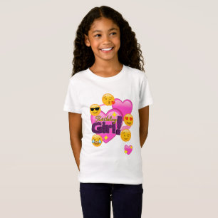 Födelsedagflicka Emojis (hjärta) T-shirt