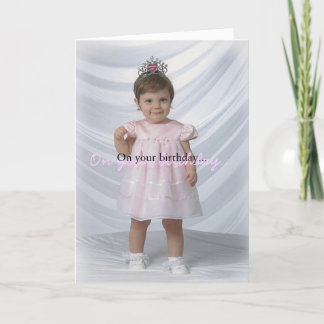 Födelsedagflicka Kort