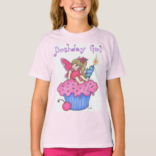 FödelsedagflickaT-tröja T Shirt