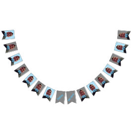 Födelsedagfoto och ålder vimplar