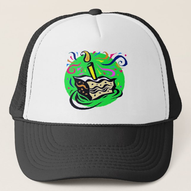 Födelsedaghattgåva Truckerkeps (Framsida)