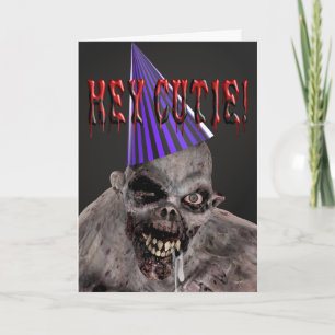 Födelsedaginbjudan från MutantZombie i hatt Inbjudan