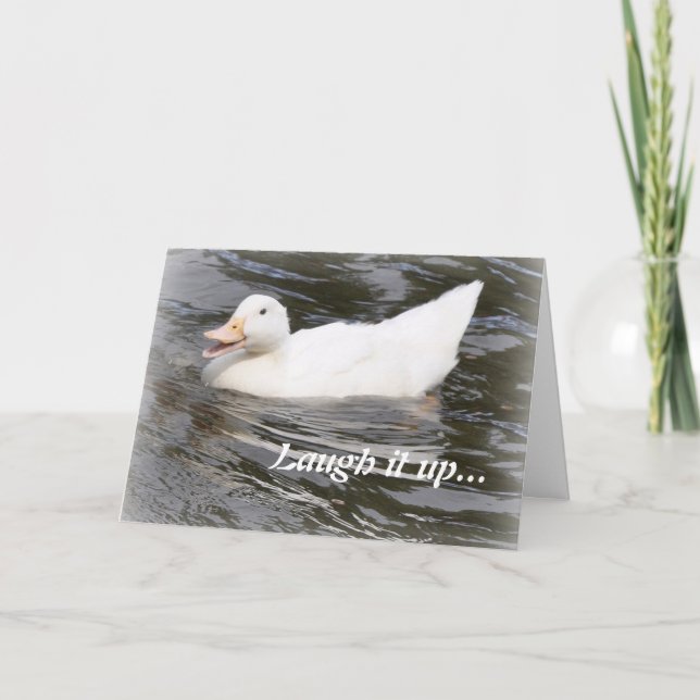 Födelsedagkort: Duckling Kort (Framsida)