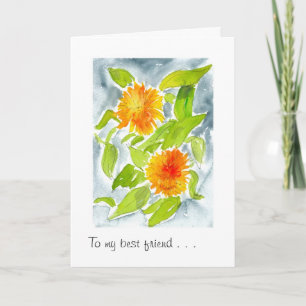Födelsedagkort eller Notecard för någon - Kort