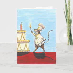 Födelsedagkort för PJ McMouse Kort