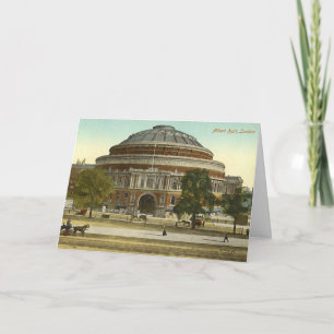 Födelsedagkort, London, kungliga Albert Hall Kort