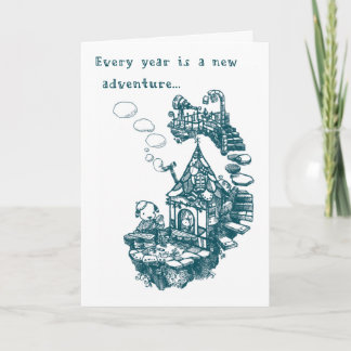 Födelsedagkort - lunch Time Kort