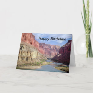 Födelsedagkort med grand Canyonskämt Kort