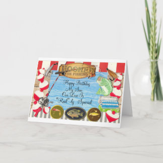 Födelsedagkort till min speciella Son Kort