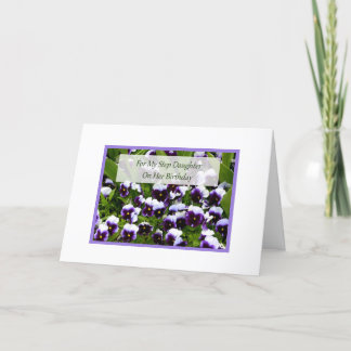 Födelsedagkortet för kliver dottern kort