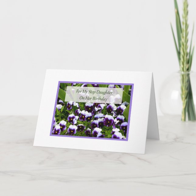 Födelsedagkortet för kliver dottern kort (Framsida)