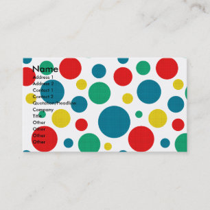 Födelsedagmuffin - GoldenDoodle Visitkort