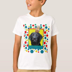 Födelsedagmuffin - Labrador - svart - Gage Tee