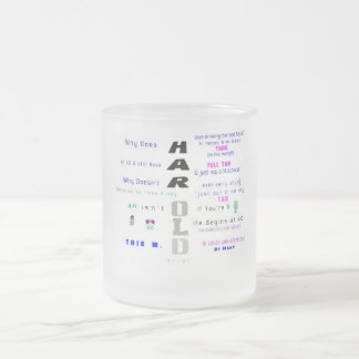 Födelsedagmugg - H Frostad Glasmugg