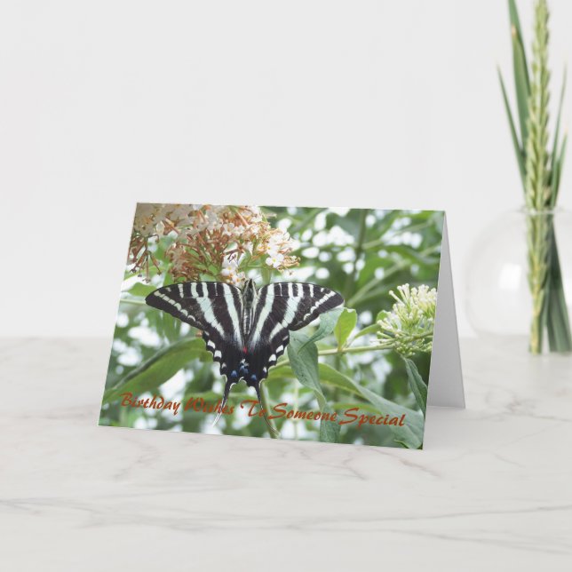 Födelsedagönskemål till somen… kort (Framsida)