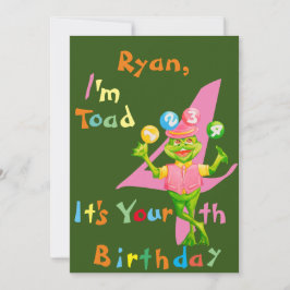 FödelsedagPersonalizedGreetingcardfora fyra år gam Tack Kort