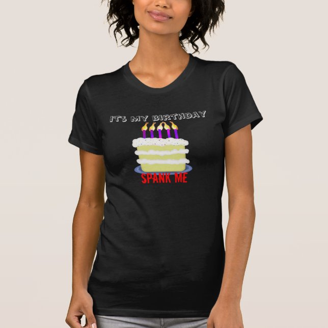 födelsedagräkning tee shirt (Framsida)