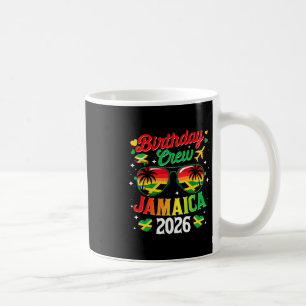 Födelsedags Crew Jamaica 2026 Födelsedag Familjere Kaffemugg