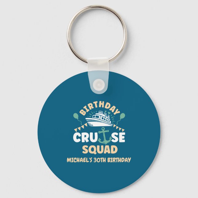Födelsedags Cruisegänget  Nyckelring (Framsida)