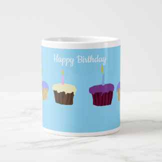 Födelsedags Cupcakes Jumbo Mugg