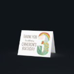 Födelsedags Gratulationskort för Barn - Naturliga  Tack Kort<br><div class="desc">Skicka ett tackmeddelande efter födelsedagsfester eller speciella evenemang med detta naturinspirerade vikta brevpapperkort med lättredigerbar text. Ändra framsidans text till ett meddelande efter eget val och gör det enkelt att skicka tackkort efter festen. Denna originella och anpassade illustration har en stor färgpalett för att göra det enkelt och roligt att...</div>