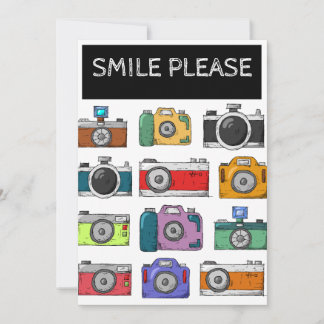 Födelsedags kort för kameraentusiast, fotograf
