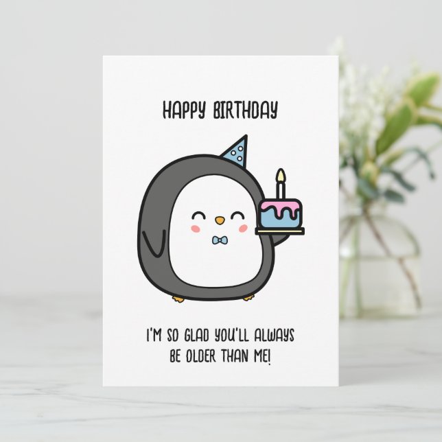 Födelsedags kort Roligt födelsedags kort För farfa (Stående Fram)