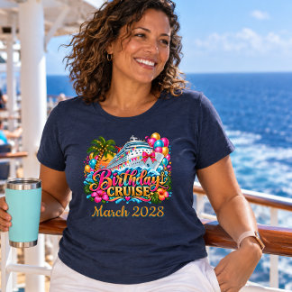 Födelsedags Kryssning T Shirt