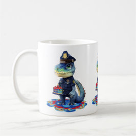 Födelsedags Patrull Alligator Kaffemugg