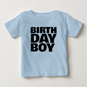 FÖDELSEDAGS POJKE BARN PÖJKE T-SHIRT