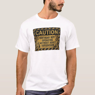 Födelsedags Pojke | Rolig Födelsedags T Shirt för