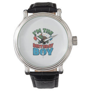 Födelsedags Pojke Sköldpadda Vintage Födelsedagspr Armbandsur