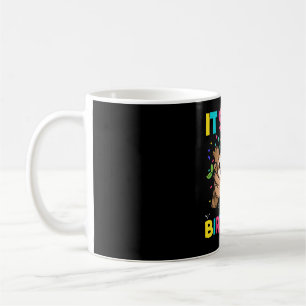 Födelsedags Sengångare 4 år gammal 4-års födelseda Kaffemugg